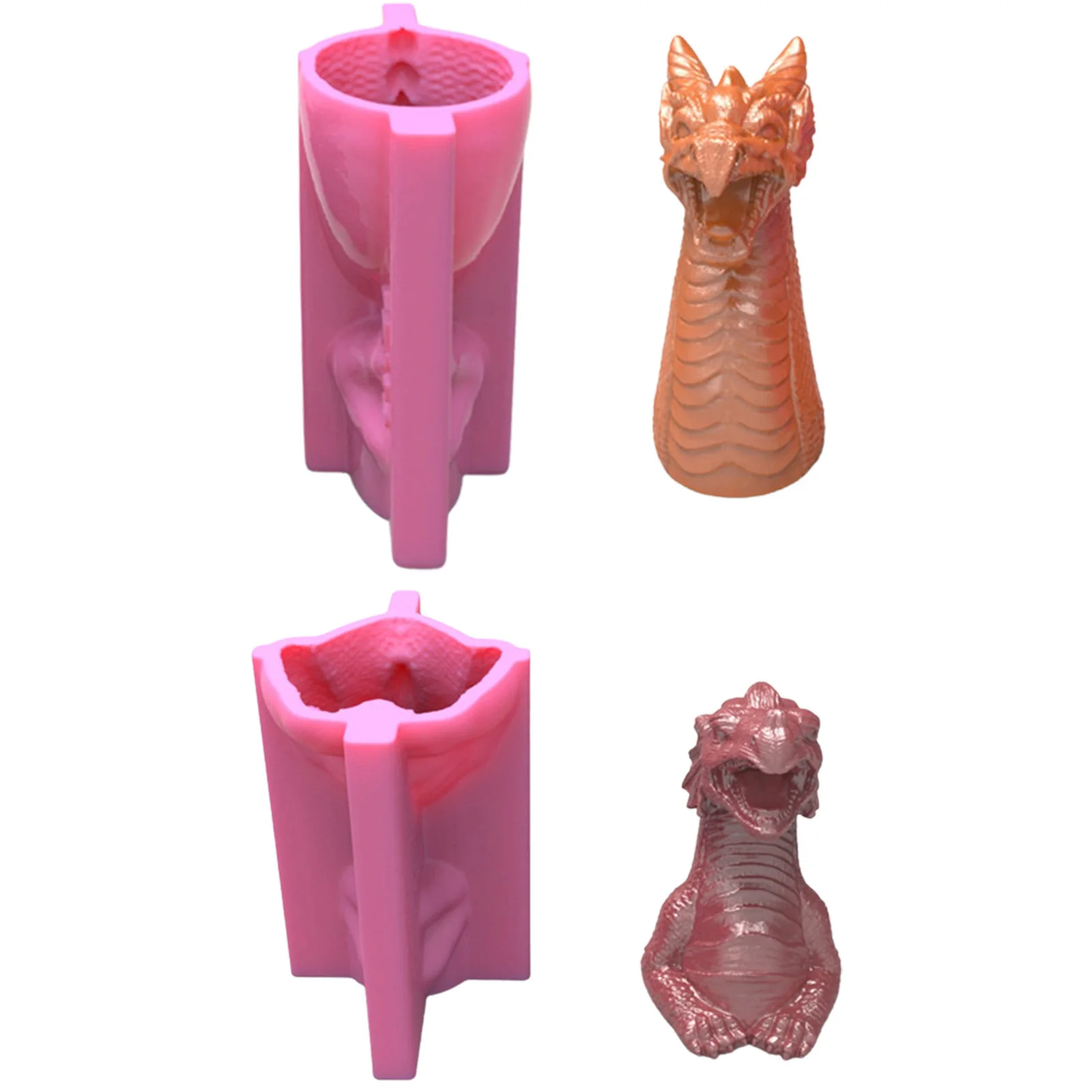 

3D Silicone Mold Decorating Dragon Silicone Molds 3D Dragon Molds For Candle Soap Making Silicone Baking Mold DIY Crafts Mold