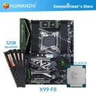 Материнская плата HUANANZHI X99, процессор Intel XEON E5 2678 V3, 4*8 ГБ DDR4 NON-ECC 2400, M.2 NVME USB ATX