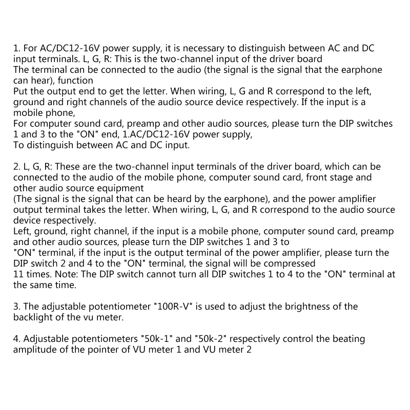 Портативный измеритель уровня громкости цифровой усилитель мощности звука