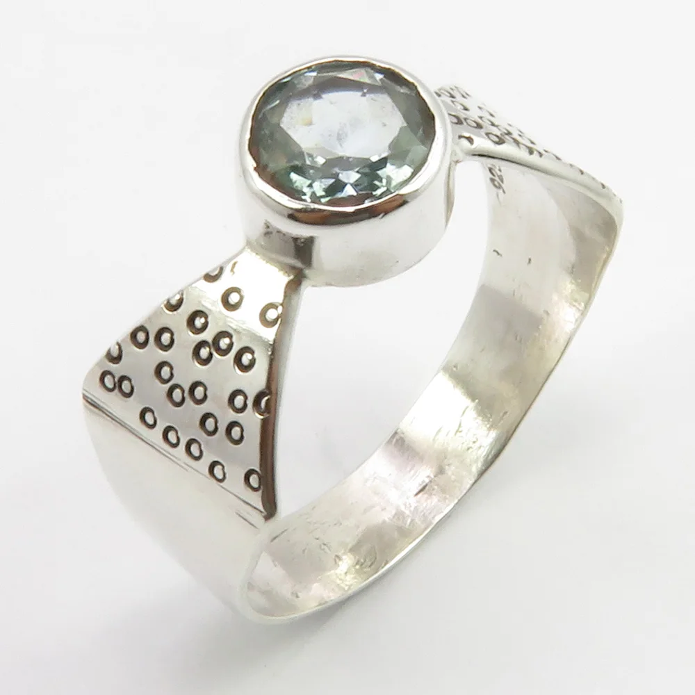 

Semi-precious Stone Ring 8 mm