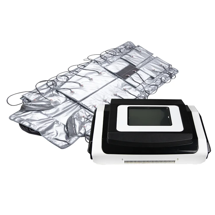 

3 in 1 infrared ems stimulation pad air pressure pressotherapy detox slimming massage machine