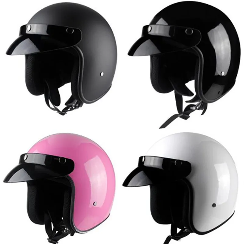 

VOSS 3/4 Helmet DOT Certified Motorcycle Helmet Retro Helmet Motorcycle Helmet