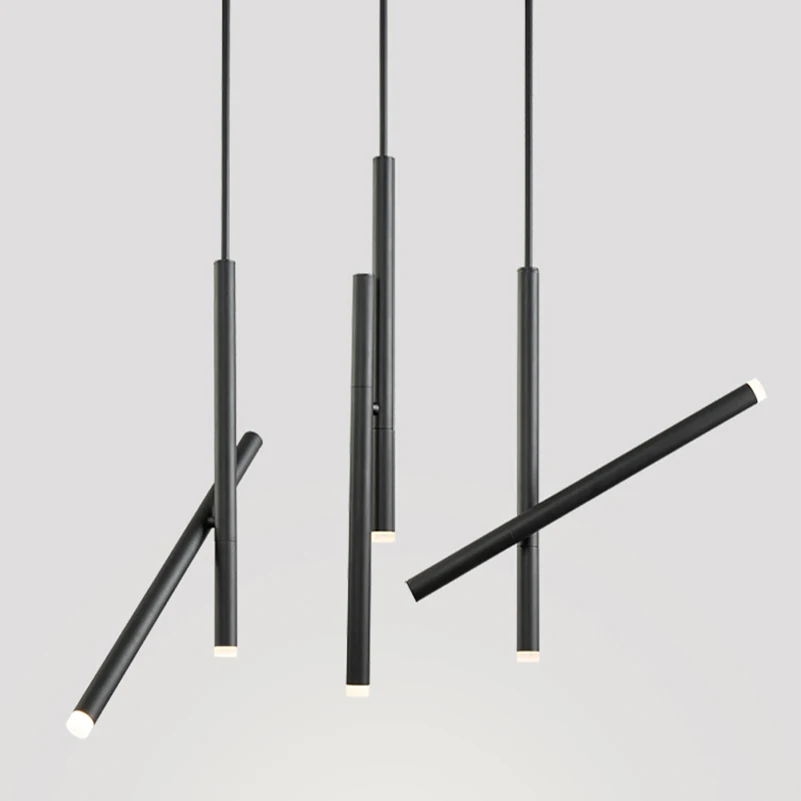 LED Pendant Light Modern Surface Mounted Home Decor Living Room Kitchen Cafe Foyer Dining Room Luminaire Adjustable Ceiling Lamp