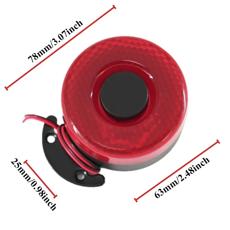 12 В-24 В аксессуары для заднего хода звуковой сигнал автомобильное предупреждение