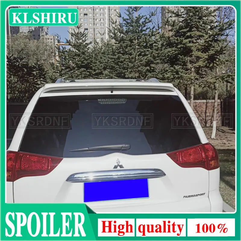 

ABS Plastic Unpainted Primer Tail Wing Rear Spoiler For Mitsubishi Pajero Montero Sport 2009 2010 2011 2012 2013 2014 2015 2016