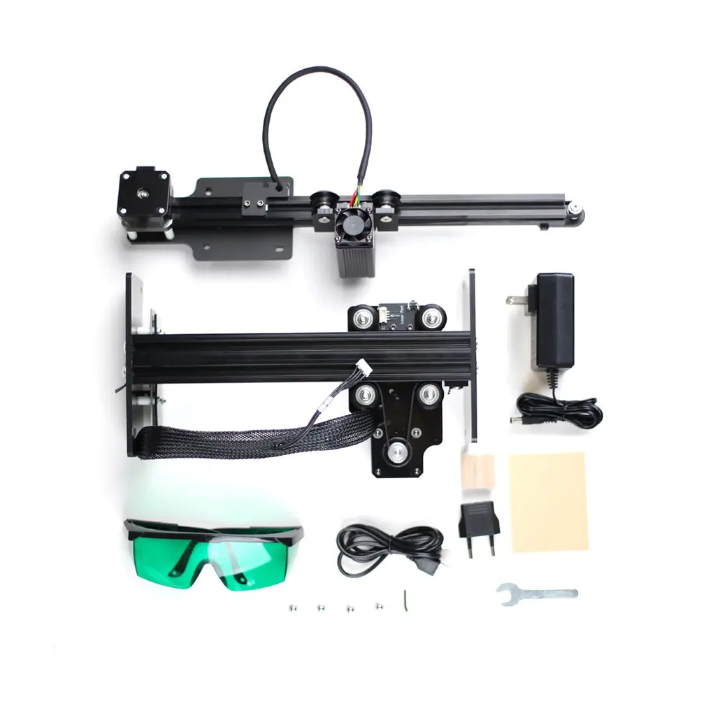 

3000mWUSB laser engraving machine automatic CNC DIY logo automatic woodworking engraving machine (support win7 8 10 xp system)