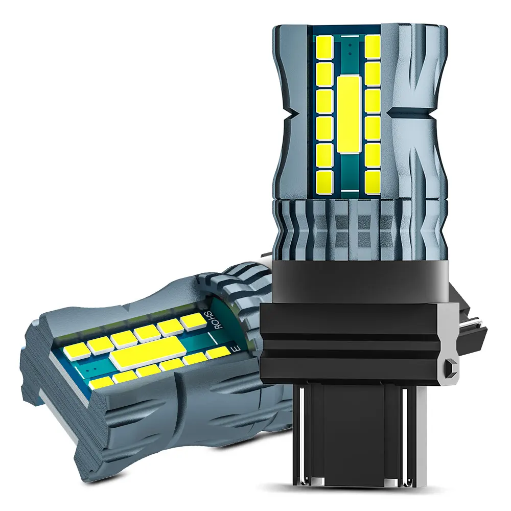 2x 3157 P27/7W T25 3156 P27W T20 W21W WY21W 1157 P21/5W 1156 BA15S P21W Светодиодная лампа Автомобильный задний фонарь заднего хода, указатели поворота