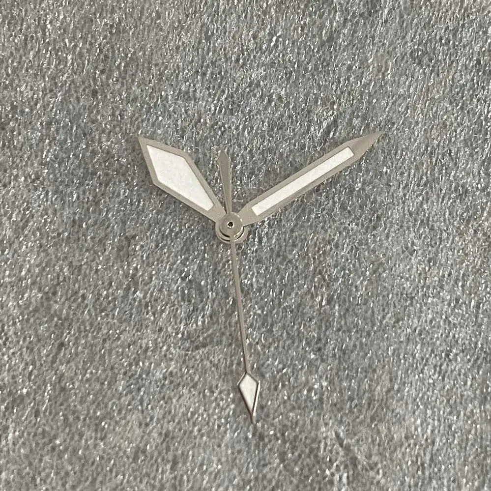 Watch Hands Accessories Diamond Hands Silver White Green Glow Watch Hands Fit NH35 NH36 4R 7S Automatic Movement