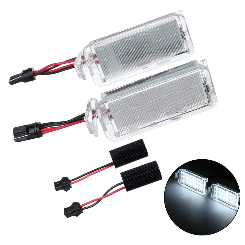 

2pcs Car LED Rear License Number Plate Light Housing For Ford Falcon FG/BA/BF XR 6/8 2003-2008 6000K Xenon White Color Accessori