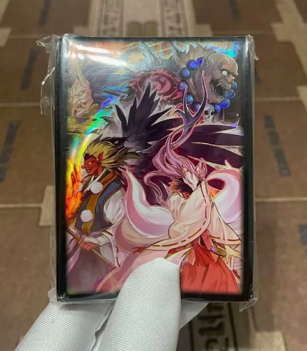 70 шт. Официальные защитные чехлы для карт Yugioh KONAMI Duel Monsters Mayakashi Metamorphosis, запечатанные, для коллекционеров (art.: 3920dbe96d571) - 3920dbe96d571