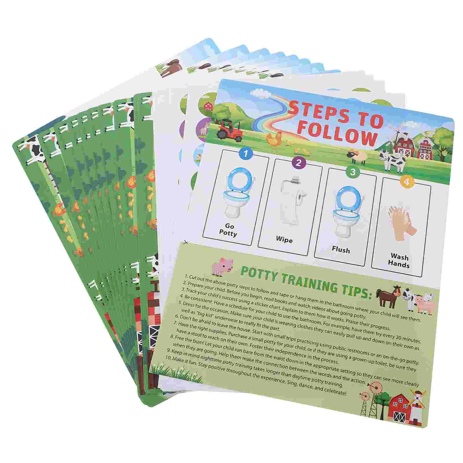 Potty Training Stickers for Kids Dinosaur Applied Chart with Decals Bedpan Toddler Supplies Paper Toilet Baby Toddlers Tool