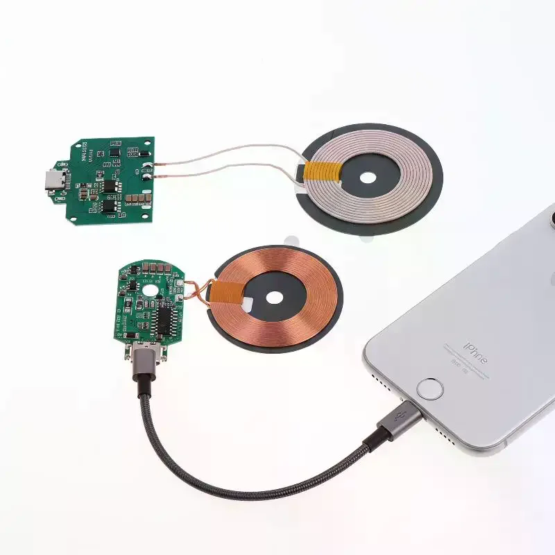 Модуль беспроводного зарядного устройства 15 Вт TYPE-C MICRO-USB, плата PCBA для быстрой зарядки смартфонов, DIY-набор (art.: 3920db3ebdd67) - 3920db3ebdd67