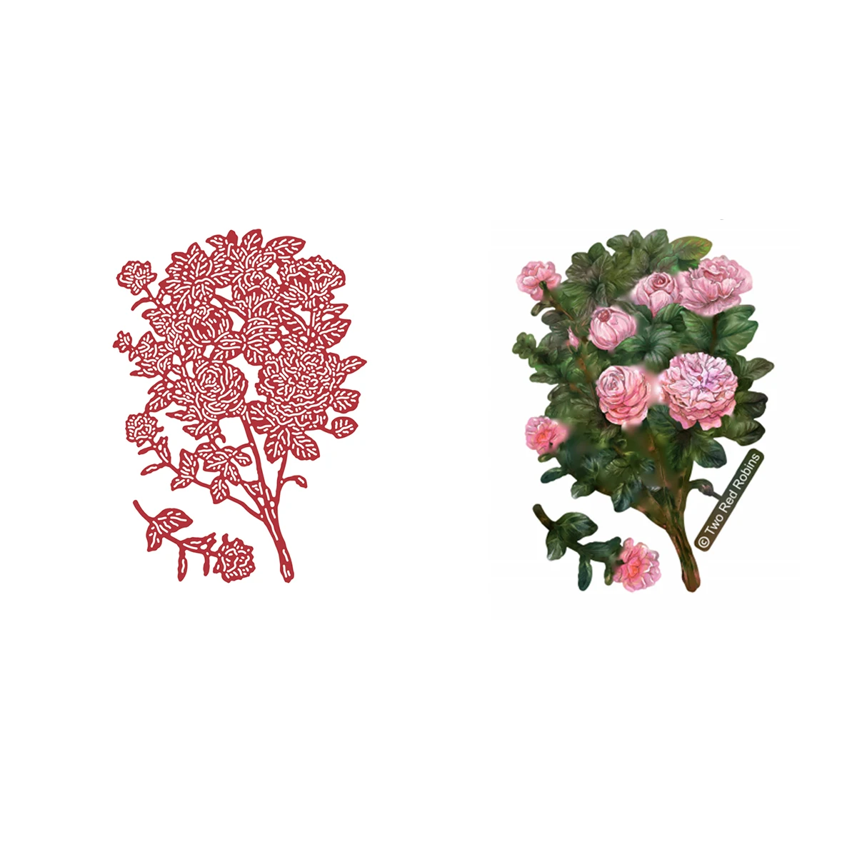 

Blushing Reflections Metal Cutting Dies For Diy Scrapbooking Crafts Maker Photo Album Template Handmade Decoration 2022 New