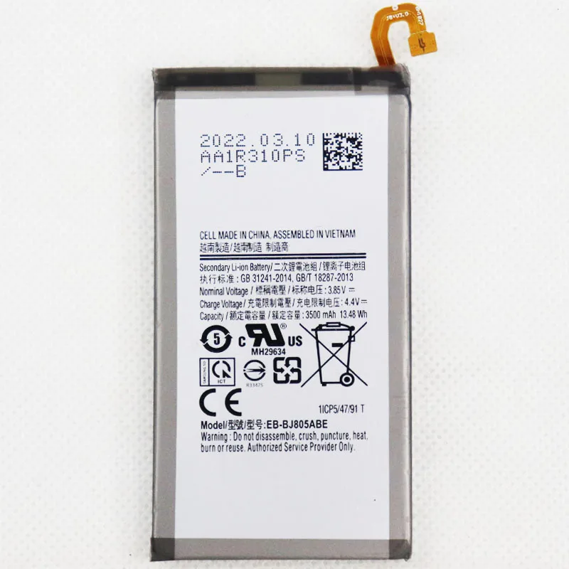 

Аккумулятор литиевый для Samsung Galaxy A6 Plus A6 + A605G A605K A605FN A605GN