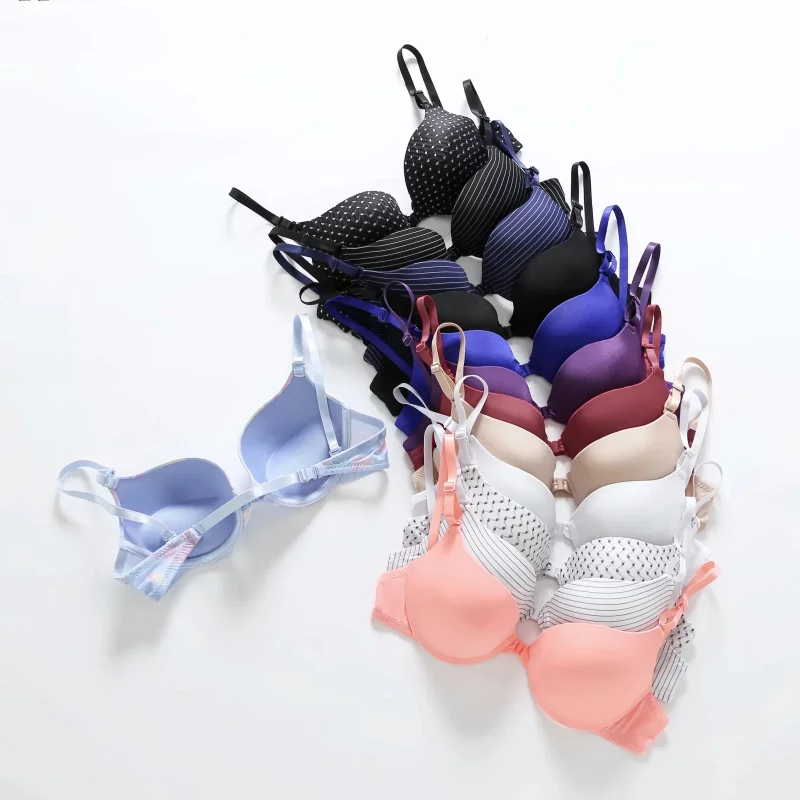 

Front Button Lingerie Women Beauty Back Push Up Bra Large Size Bra Women Wired Top Sexy Backless Bra Comfort Intimates Bralette