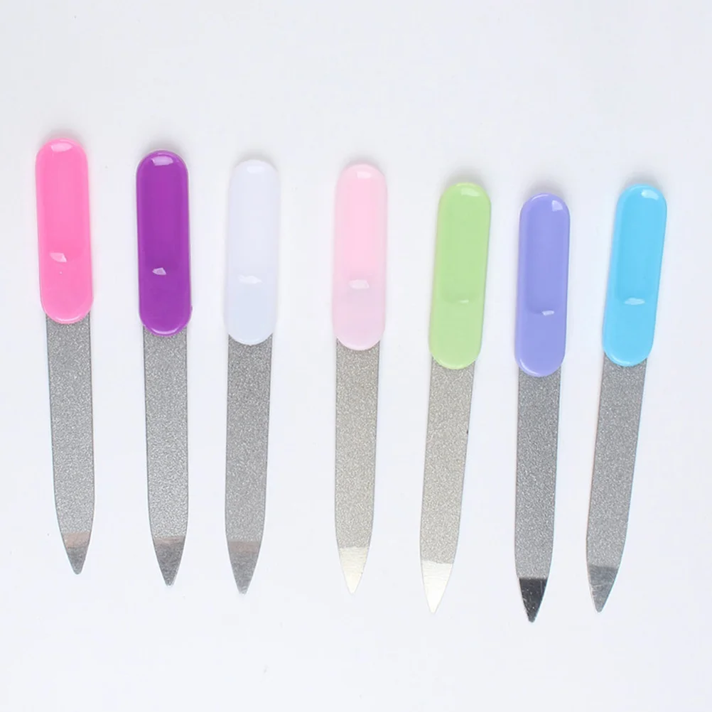

Nail File for Pretty Metalic Stainless Steel Cuticle Lime Professional Tool Files