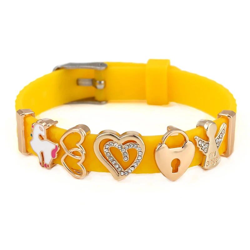 Специальное предложение 10 мм желтые кварцевые гелевые сетчатые часы