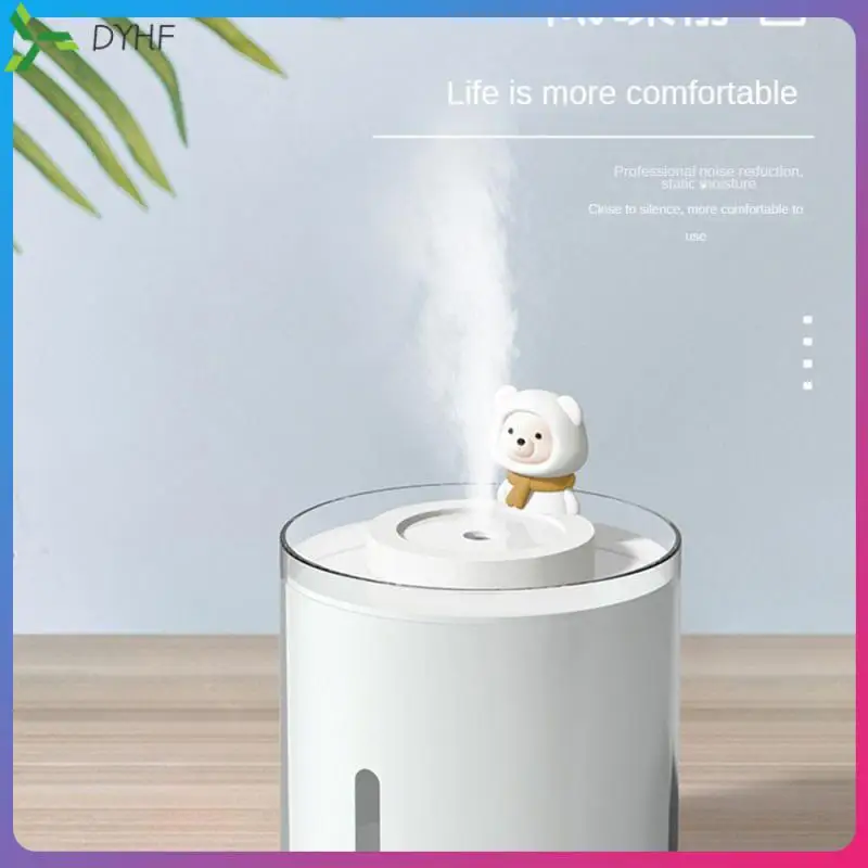 

Electric Air Humidifier Large Capacity With Atmosphere Light Car Purifier Long Endurance Cartoon Usb Cool Mist Sprayer