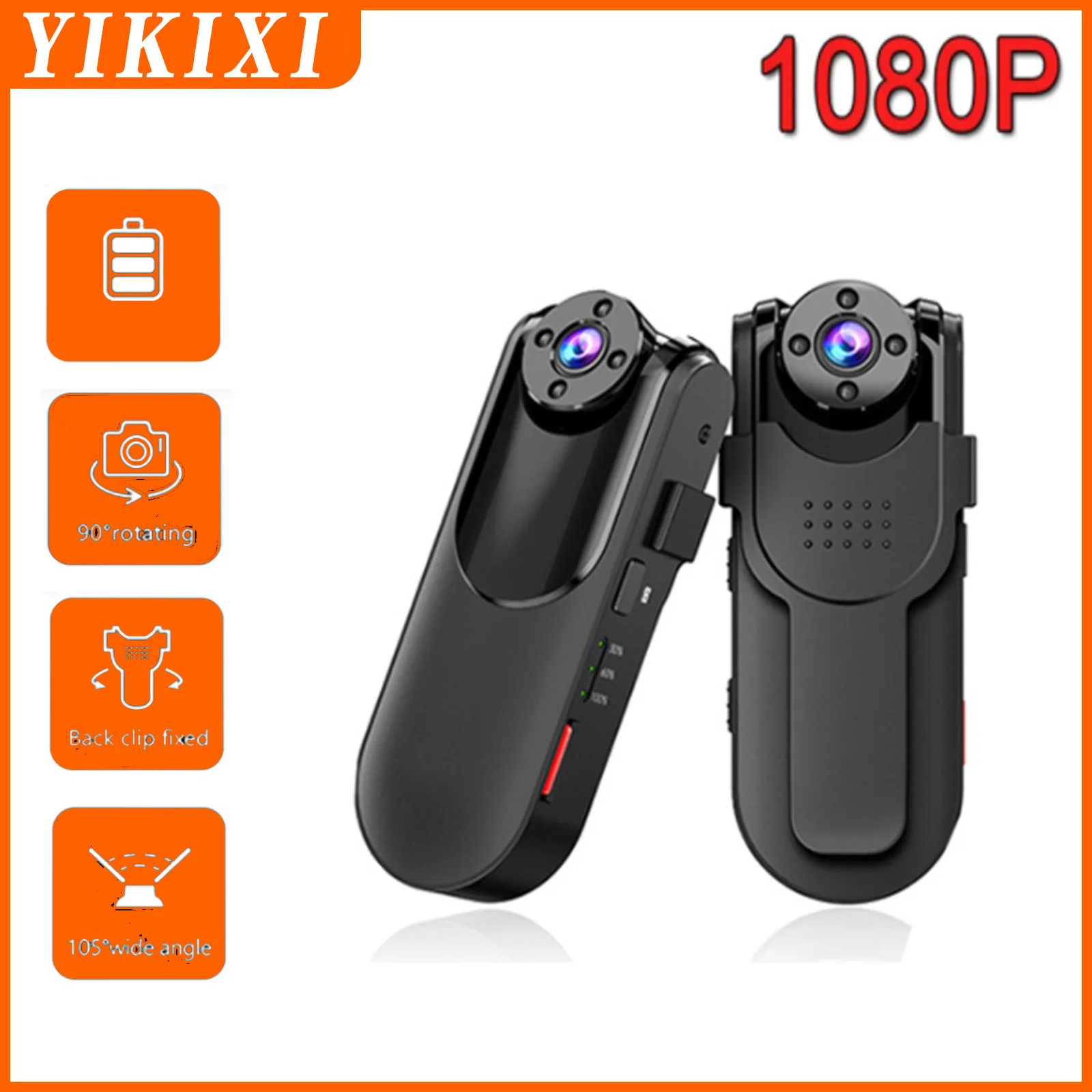 

Мини-камера видеонаблюдения Full HD 1080P с ночным видением