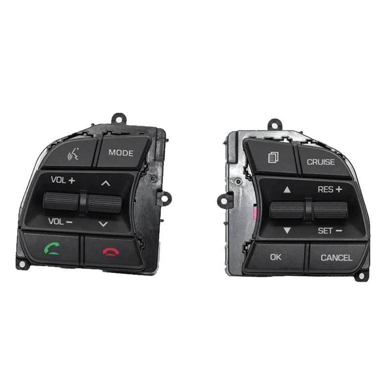 

1 пара 96700-C1510 кнопки на рулевое колесо часть для Hyundai Sonata LF 15-18 Bluetooth телефон музыка