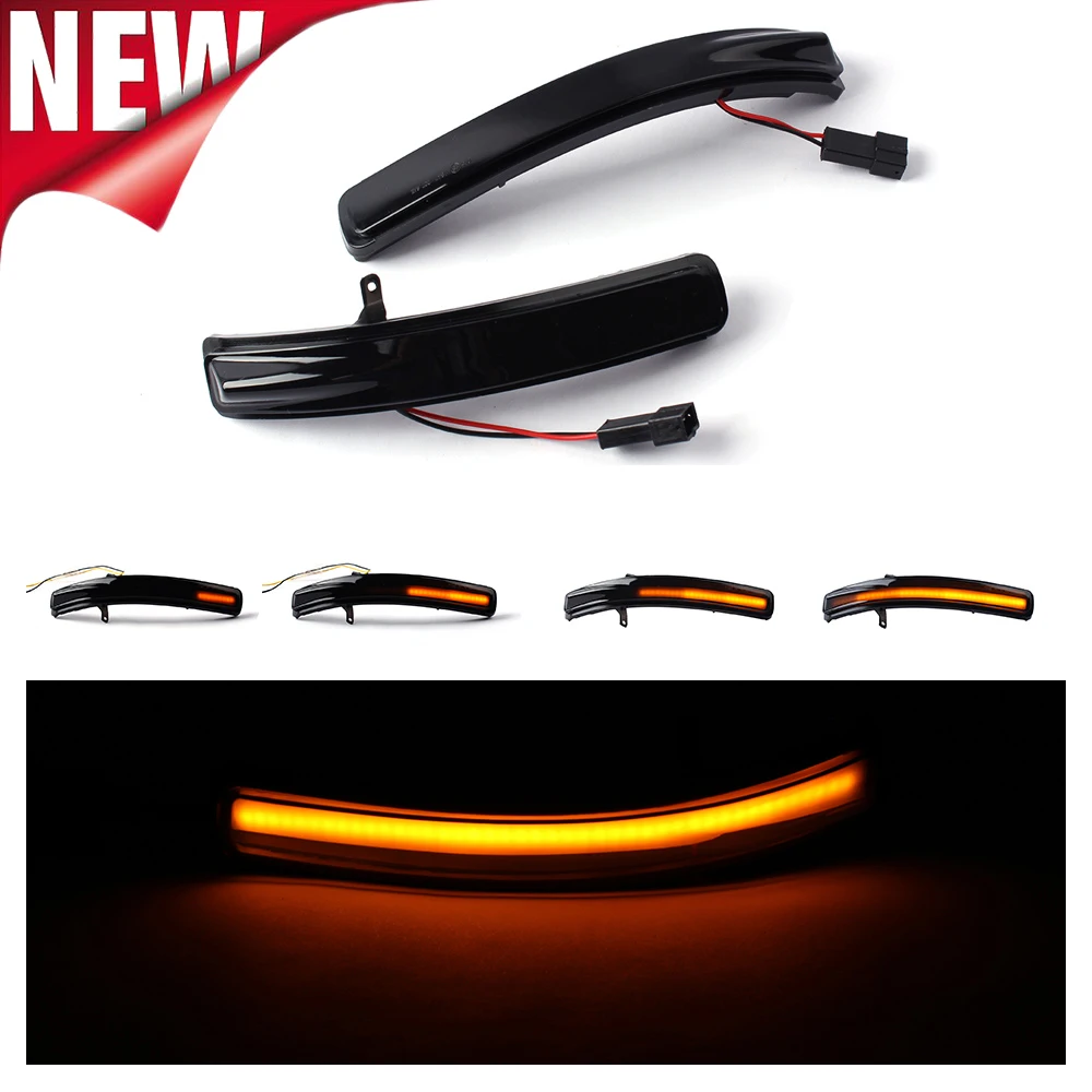 

2 шт., динамические светодиодные лампы для Ford Explorer 2011-2019