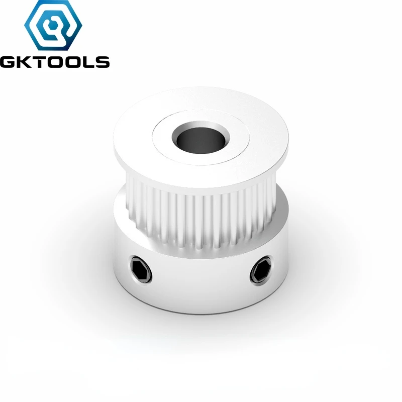 

Зубчатый шкив GKTOOLS GT2, 28 зубьев, отверстие 8/10/12/12/14 мм, ширина 6/10/15 мм