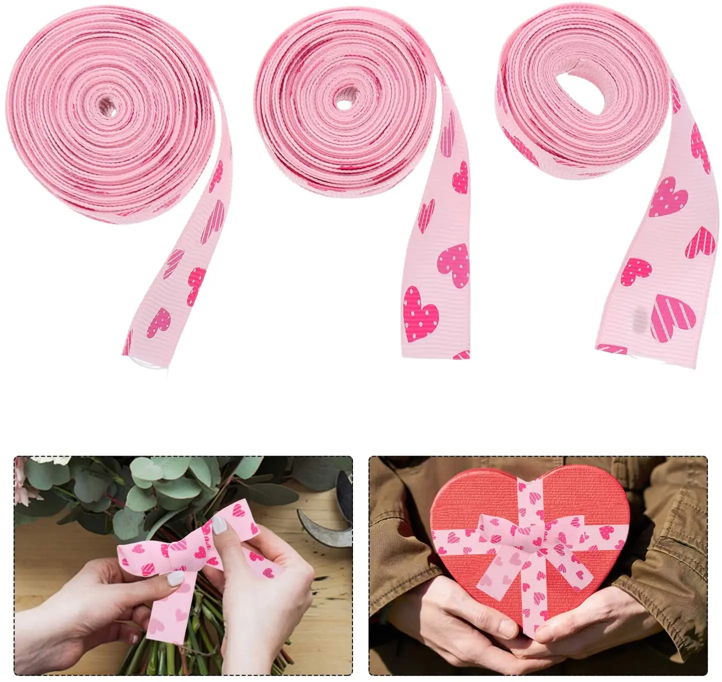 

Party Heart Decorative Gift Ribbons Ribbon Wedding Gifts Rolls Valentine's Day