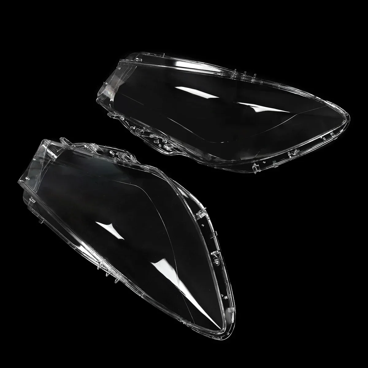 Пара прозрачных крышек для передних фар Mercedes Benz W117 CLA250 2013-2016