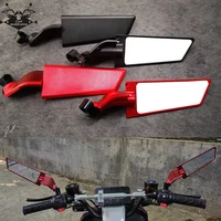 for yamaha xt660z tenere 700 xt1200ze fzs150 motorcycle cnc aluminum alloy fixed wind wing universal rotating rearview mirror