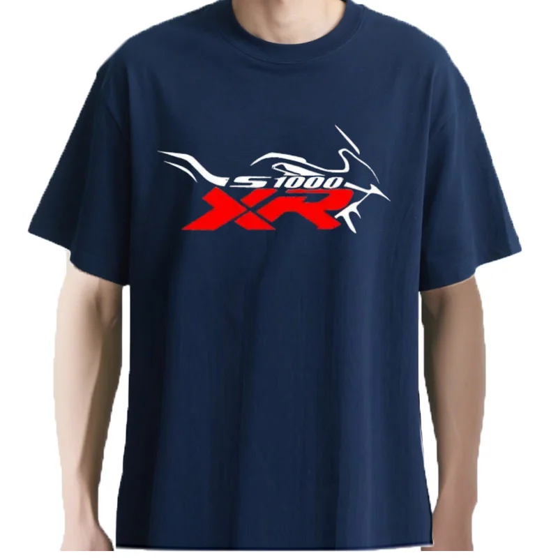 Фото Мода для путешествий Homme Manches Courtes Motif O-cou Hipster T-S Hommes Vêtements Hurrad S1000Xr S 1000Xr Pour Conducteur Moto №5