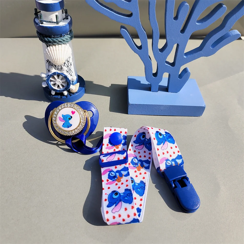 

Disney Stilboy Image Baby Pacifier Clip Food grade silicone orthodontic prosthetic nipple Baby pacifier Baby Pacifier Chupete