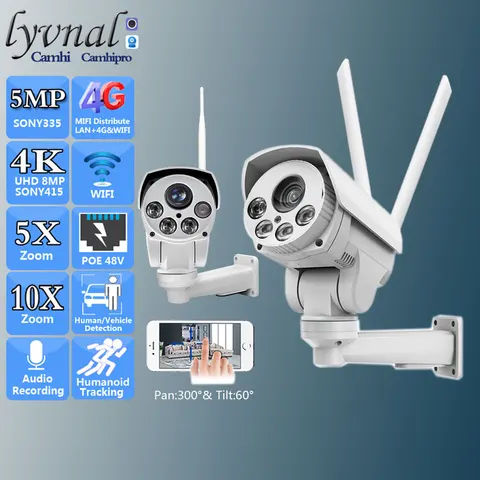Lyvnal IP-камера 4K 8MP