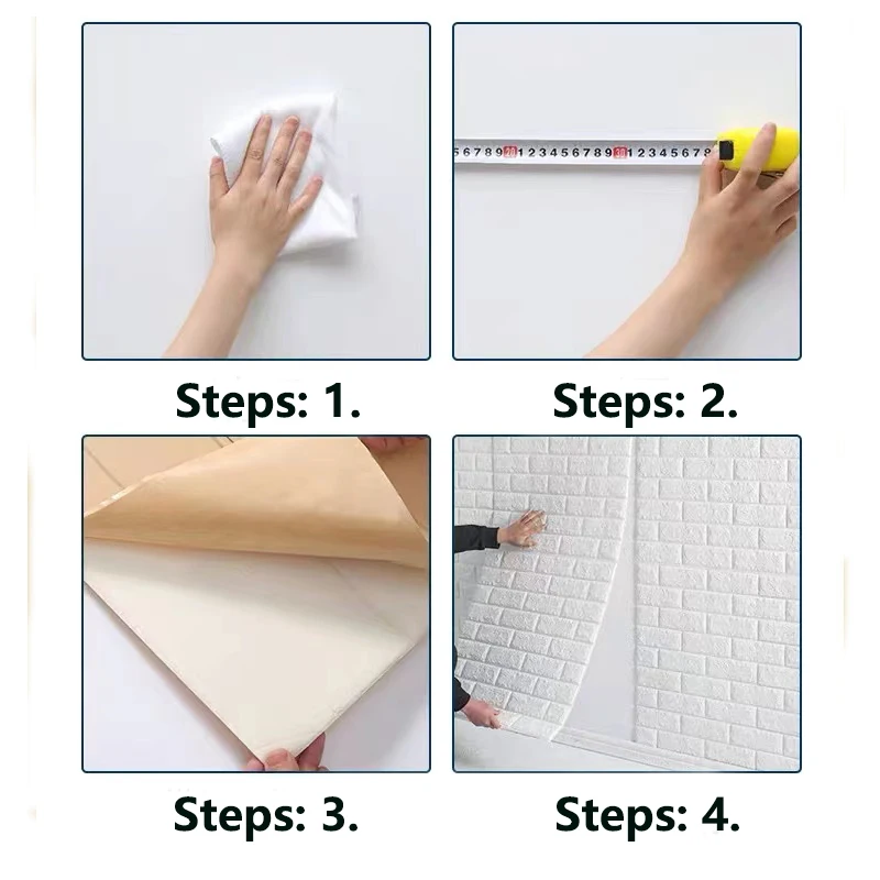 Настенные 3d-наклейки сделай сам декоративные водонепроницаемые самоклеящиеся