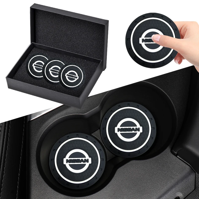 1 шт., автомобильная Нескользящая подставка под чашку для Nissan Juke Tiida Teana GTR 350Z 370Z 240SX Qashqai ALTIMA, автомобильные товары