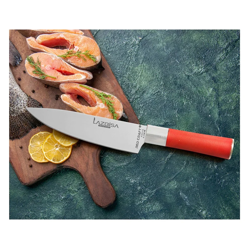 

Набор кухонных ножей LAZBİSA, нож шеф-повара для мяса, костей, овощей, хлеба, фруктов