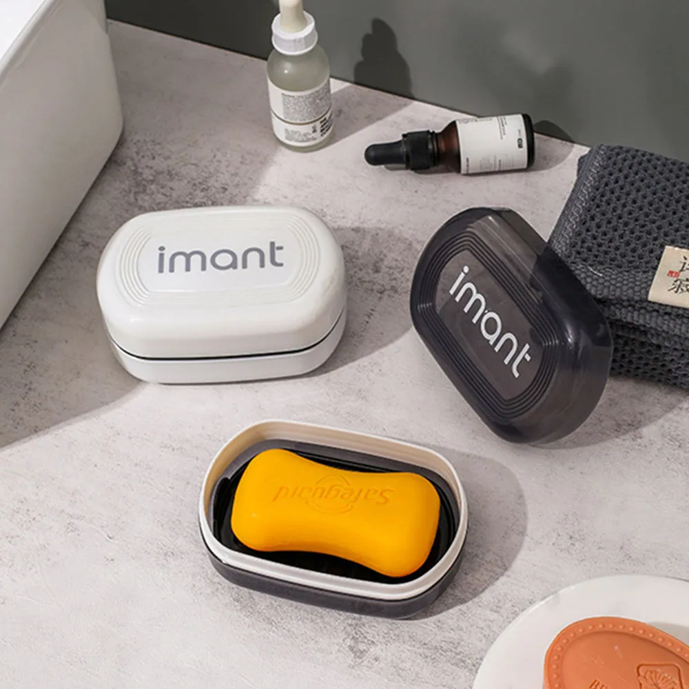 Скандинавская подставка для мыла с замком крышки герметичный дорожный походный