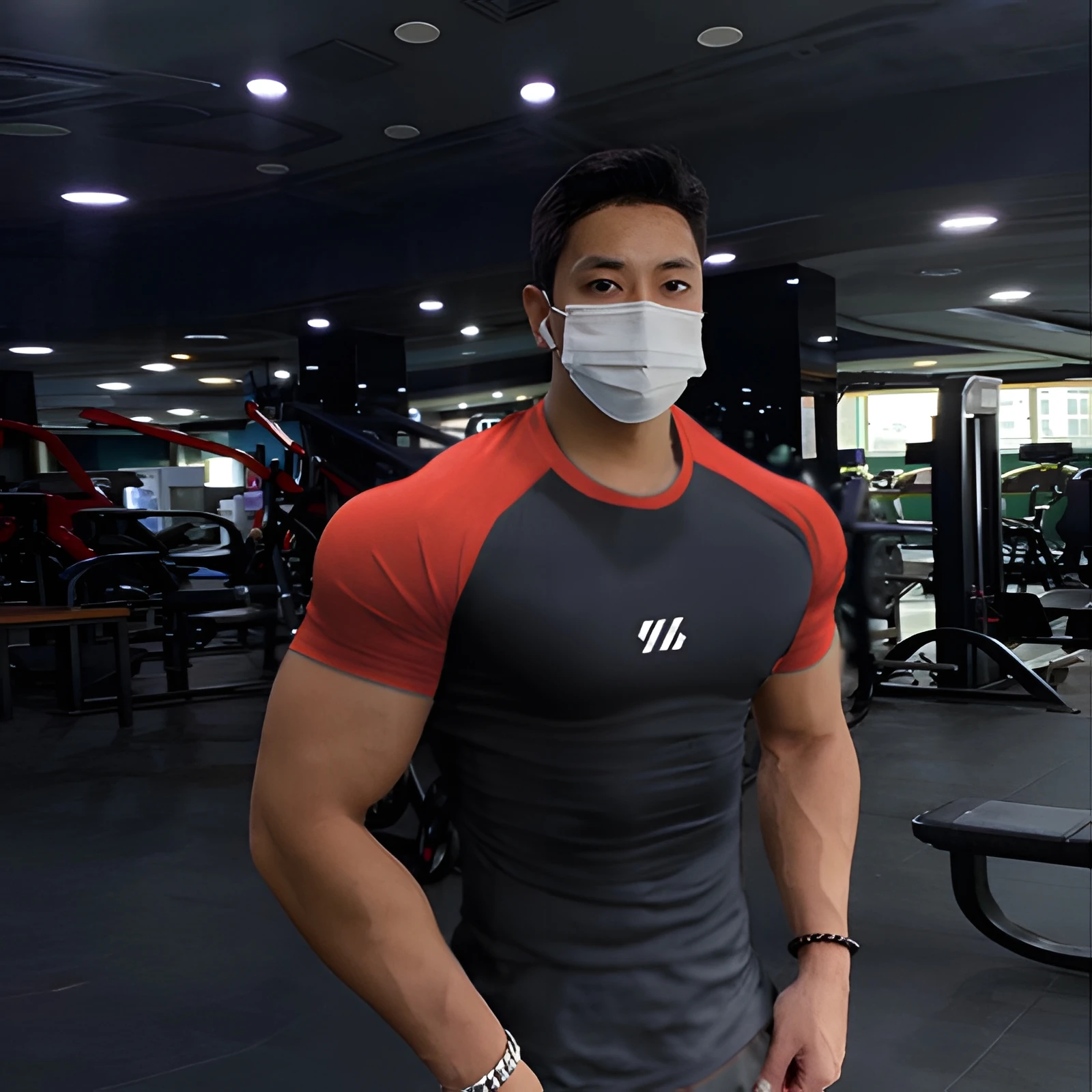 

2022 Men's Summer Casual Comfortable Tight-Fitting T-Shirt Sports Gym Sportswear Quick-Drying Breathable Shirt XXS-6XL