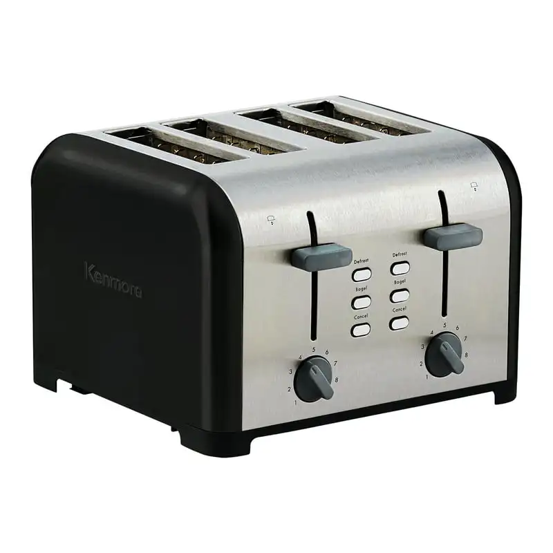 

4- Toaster with Dual in Black