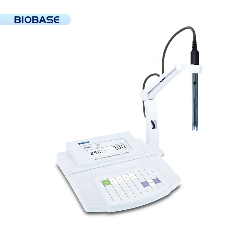 

BIOBASE CHINA Benchtop Economical LCD display benchtop pH meter PH Meter PHS-25CW BIOBASE for laboratory