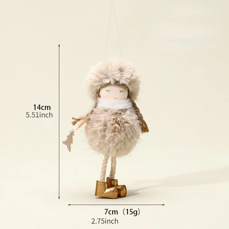 

Рождественское украшение плюшевый ангел