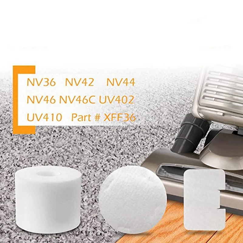 Замена вакуумных фильтров для вертикальных моделей Shark Navigator Deluxe NV42 UV402 UV410