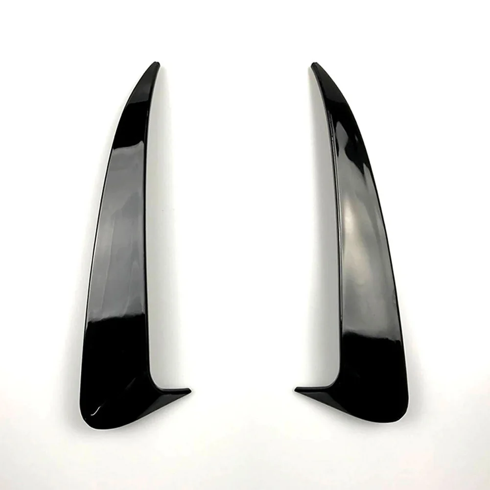 Фото For Mercedes Benz C Class W205 Sedan AMG C43 C63 2015-2021 Car Body Rear Bumper Fender Splitter Spoiler Air Outlet Cover Trim №3