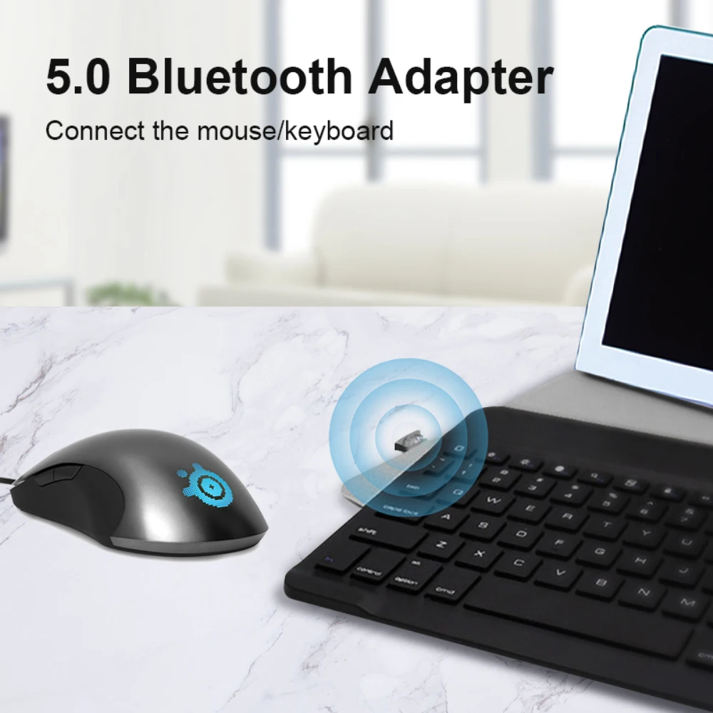 

Bluetooth 5,0 USB адаптер портативный цифровой передатчик аудио приемник черный беспроводной для компьютерных устройств легкий usbконвейер