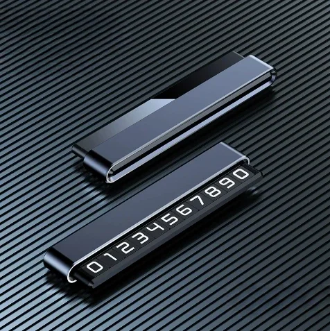 

Временная парковочная карта с номером телефона, автомобильный держатель для телефона, светящийся номер телефона, автомобильный Стайлинг, аксессуары для салона автомобиля