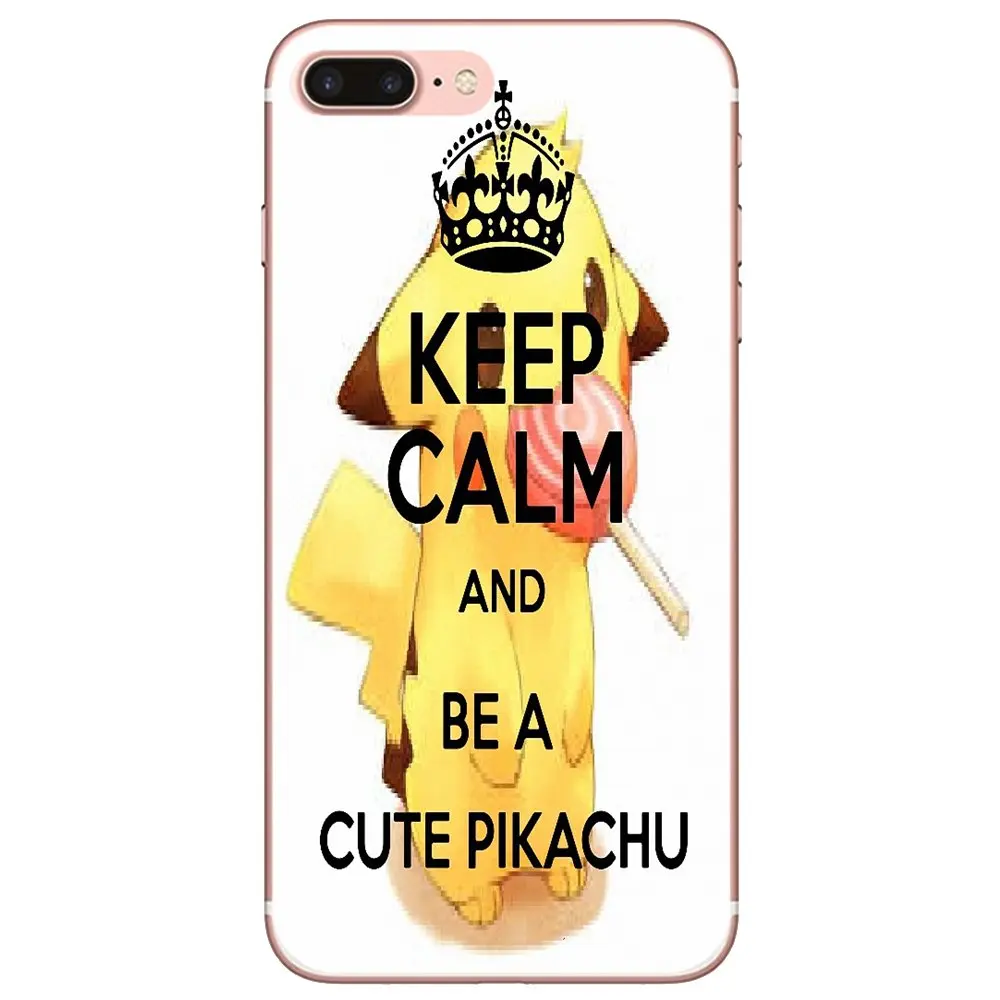 Чехлы с надписью Keep calm and Choose Love pikachu для Huawei P30 P40 P20 P7 P8 P9 P10 Lite Plus Pro 2015 2016 2017 Mini
