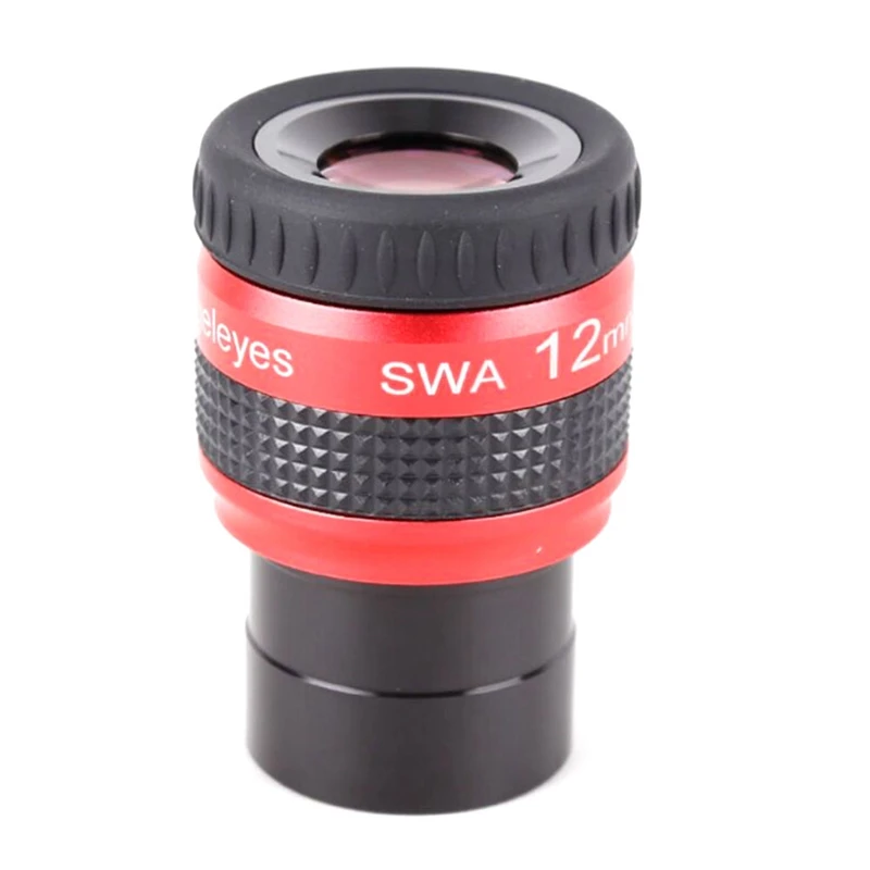 SWA 70 Degree Super Wide-Angle High Achromatic 1.25 Inch Metal Eyepiece Professional Telescope Accessories