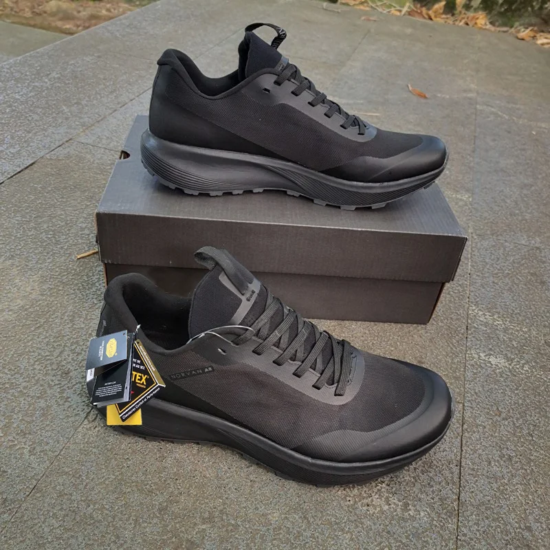 

Men`s outdoor AR G-TEX waterproof hiking trekking shoes mens non-slip shockproof cross-country road jogging walking shoes