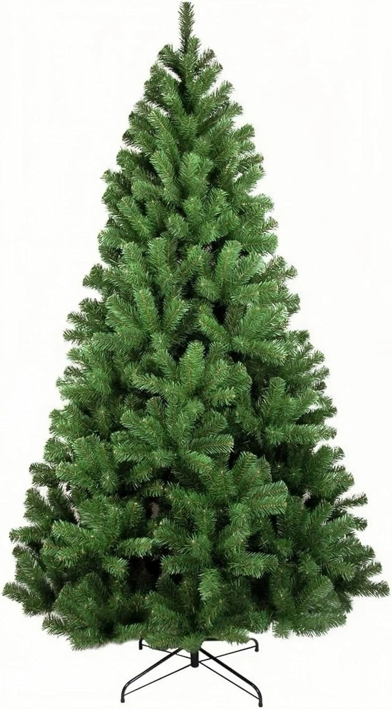 

6ft White Artificial Frosted Christmas Tree with Pot,Christmas Decor