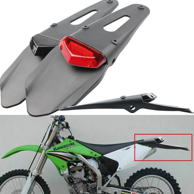 

Edge Motorcycle LED RED Stop Running Brake Rear Tail Light for Motorbike Dirt Bike T3EF