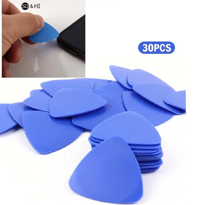 

30pcs Triangle Hard Plastic Scraper For Mobile Phone Pry Opening Tool For iPad Tablets PC Teardown Repair Kit Disassemble Shell